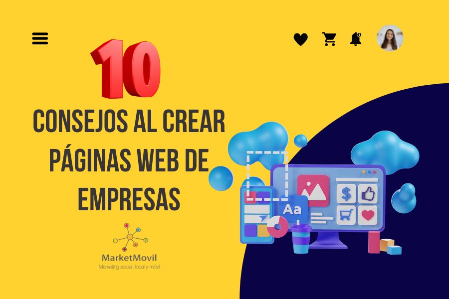 10 Consejos al crear páginas web de empresas