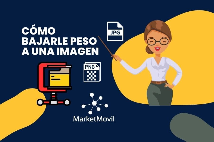 bajarle peso a una imagen